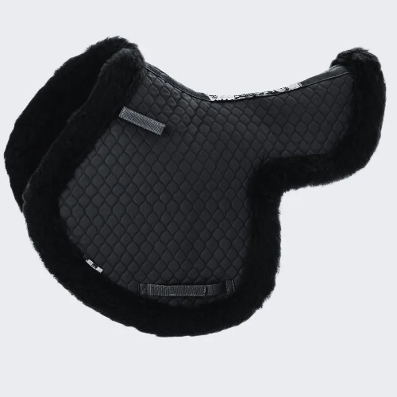 NuuMed Original Wool Numnah CC for Jump Saddles Black